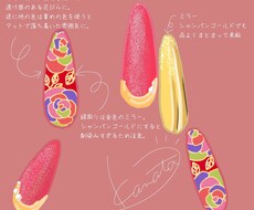 オリジナルのネイル、デザインします イメージ1