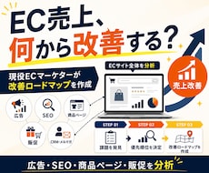 現役ECマーケターが売上改善ロードマップを作ります イメージ1