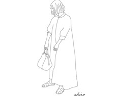 お洒落でシンプルなイラストを描きます イメージ1
