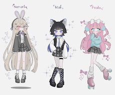 修正無限･即納可能！ゆるかわいいイラストを描きます SNSや動画などで使用することができます！