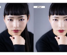 人物写真を自然に美しくレタッチします イメージ1