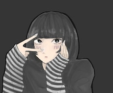 アイコンにできるサイズの似顔絵やイラストを描きます イメージ1