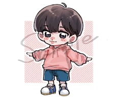 かわいいミニキャラ制作致します イメージ1