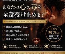 誰にも言えない愚痴を安心して話せます イメージ1