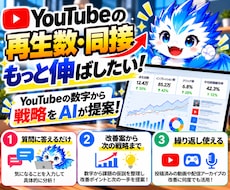 YouTubeの動画分析をAIで簡単にします イメージ1