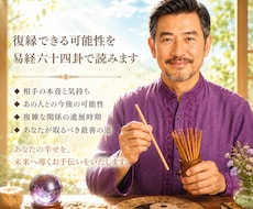 復縁できる可能性を易経六十四卦で読みます イメージ1