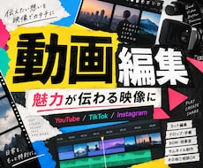 YouTube動画をプロが編集します 集客・採用・ブランディングを加速させる動画制作