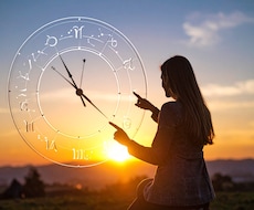 西洋占星術で１年間の未来（運勢）を予測します 出生時のホロスコープと運行中の惑星で鑑定します。