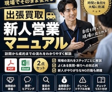 出張買取の新人営業マニュアルを作成します イメージ1
