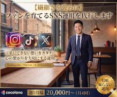 繊細さを強みにファンを育てるSNS運用を代行します イメージ1