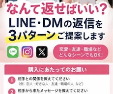 なんて返せばいい？を解決します イメージ1