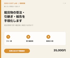 軽貨物の受注・引継ぎ・報告を手順化します イメージ1