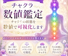 チャクラ数値を鑑定します イメージ1