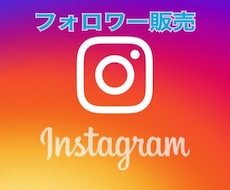 インスタグラムのフォロワー増加させます イメージ1