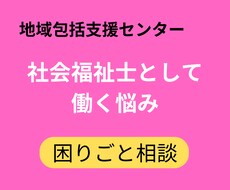 地域包括支援センターでの社会福祉士の役割を教えます イメージ1
