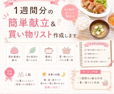 節約しながら続く簡単献立作ります 毎日のごはん作りをラクにする献立作成