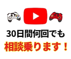 30日間YouTubeチャンネルのコンサルをします イメージ1