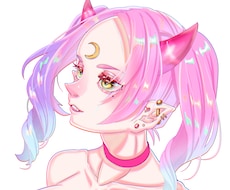 アイコン描きます SNSのアイコンをバストアップで描きます