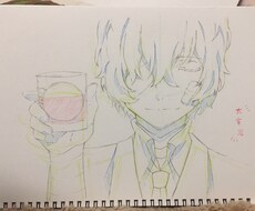 好きなキャラクターの絵を描きます イメージ1