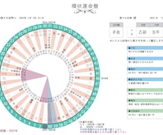あなただけの60年サイクル表で運勢の流れを読みます イメージ1