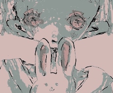 繊細で情緒的な手描きイラスト、描きます イメージ1