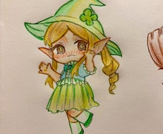 アナログイラスト描きます イメージ1