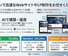 ホームページ・Webサイト・LP制作します イメージ1