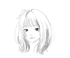 線画の似顔絵を描きます イメージ1