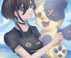 目を惹きつけるかわいいイラストを描きます イメージ1