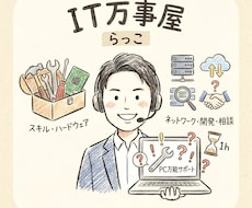 IT万事屋様々な作業代行いたます 日々の単調な作業、急遽の作業代行いたします