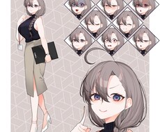 差分８種◆立ち絵販売します イメージ1