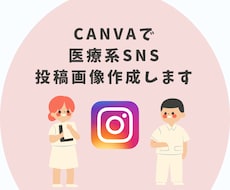 現役看護師がSNSの投稿画像作成します イメージ1