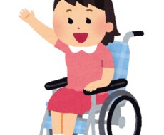 車椅子女子が何気ないことでもお聞きします イメージ1