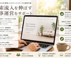 Webメディア運営・記事改善をサポートします 【初回限定】サイト分析＋記事改善（2記事まで）
