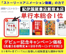 集客と売上アップを楽にするＰＲ用動画を制作します 心をわし摑みにする『ストーリー型シナリオ』のＰＲ動画専門家