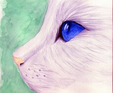 貴方の大切な猫や犬を描きます。