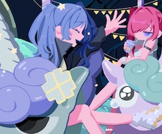商用利用無料！ポップなイラストお描きします イメージ1