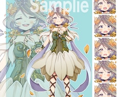 キャラクター販売します 妖精の女の子【表情７種】追加・カラー変更可能！