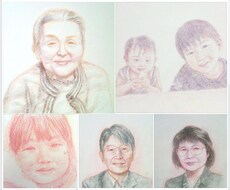写真を元に似顔絵作成します。丁寧に手描き致します プレゼント選びにお困りの方にオススメ！