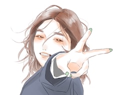 可愛くておしゃれな似顔絵イラスト描きます イメージ1