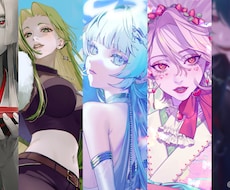 アイコン、一枚絵、立ち絵、イラスト描きます イメージ1