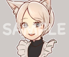 SNS等で使用するアイコンイラスト制作をいたします イメージ1