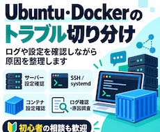 Ubuntu・Dockerのトラブルを調査します イメージ1