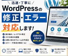 WordPressの修正・表示崩れを解決します イメージ1