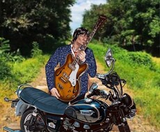 愛車（バイク）とオーナーさんの似顔絵を描きます イメージ1