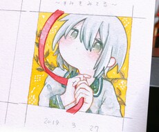 透明水彩を使用した原画販売をさせて頂きます イメージ1