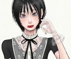 最短3日 - 女の子イラスト描きます 雰囲気や魅力のあるイラストをお届けいたします‼︎