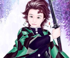 お子様にも人気★鬼滅の人気キャラクターに変身します ♪プレゼント♪アイコン♪待ち受け♪自分へのご褒美，等々に