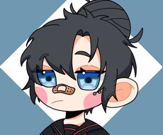 ミニキャラの可愛いSNSアイコン描きます イメージ1