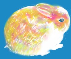ペット・動物を三原色カラーで描きます イメージ1